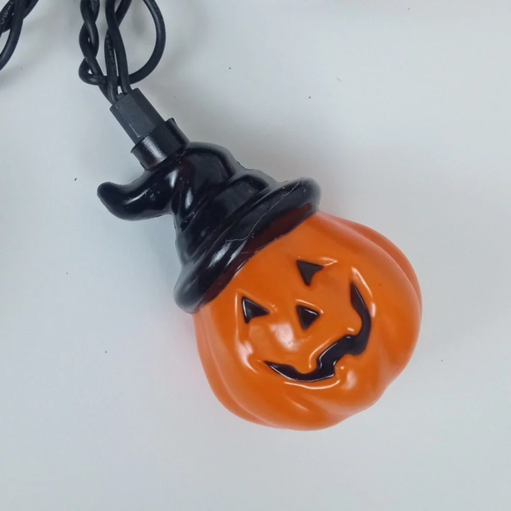 👻 Halloween Jack-O'-Lantern String Lights